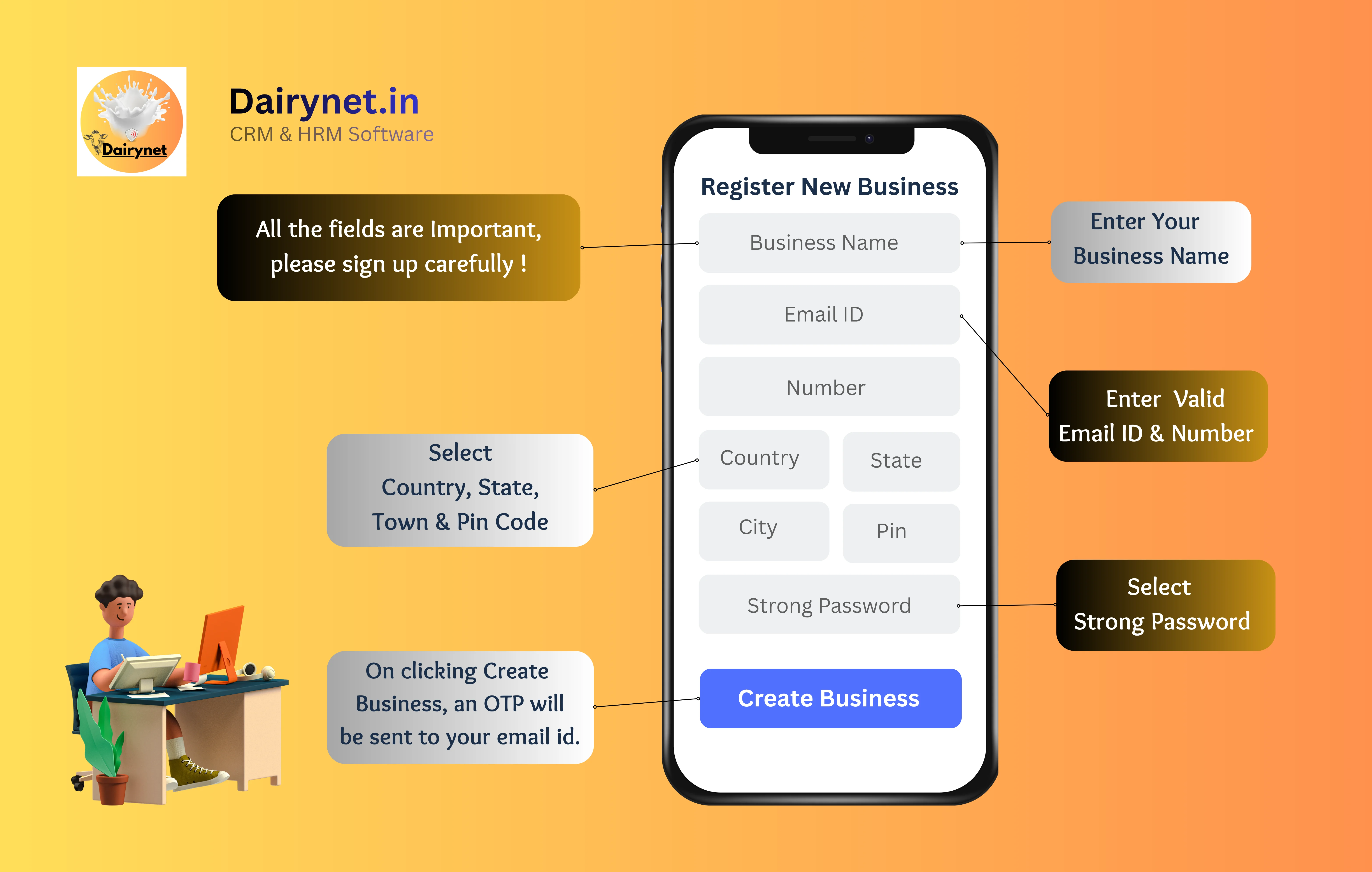New Register Login Image