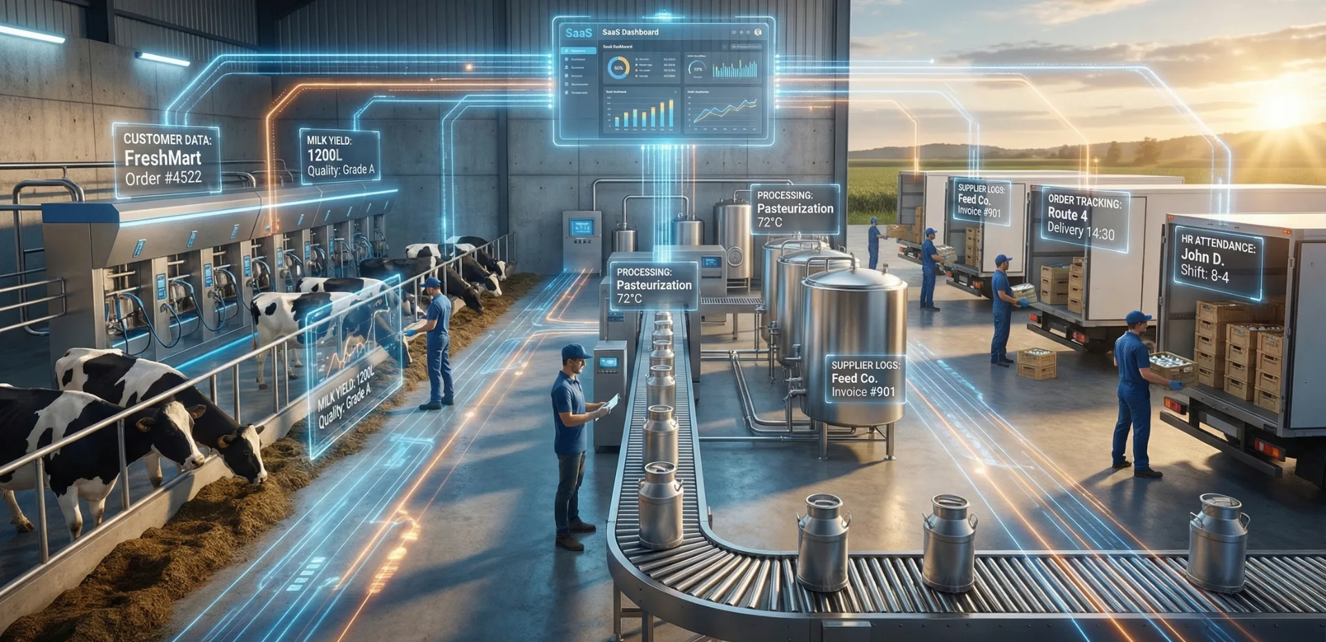 DairyNet CRM Software