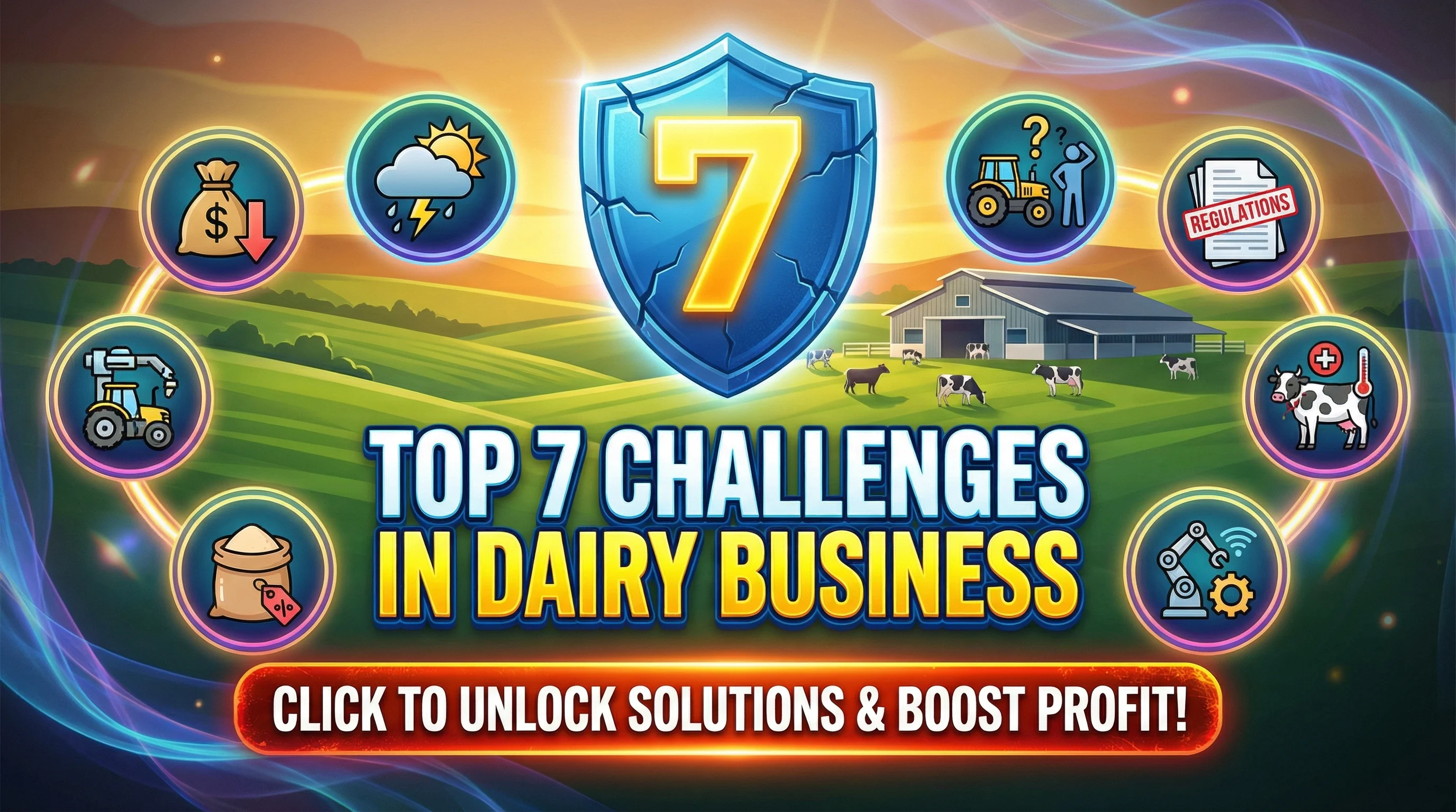 Top Challenges in Dairy Business